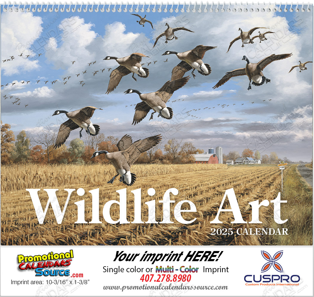 Wildlife Art Promotional Calendar 