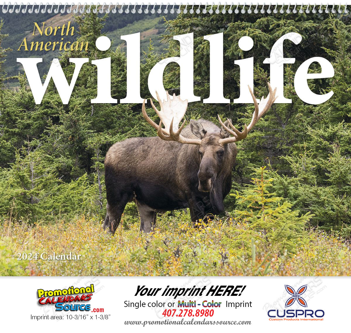 North American Wildlife Promotional Calendar 