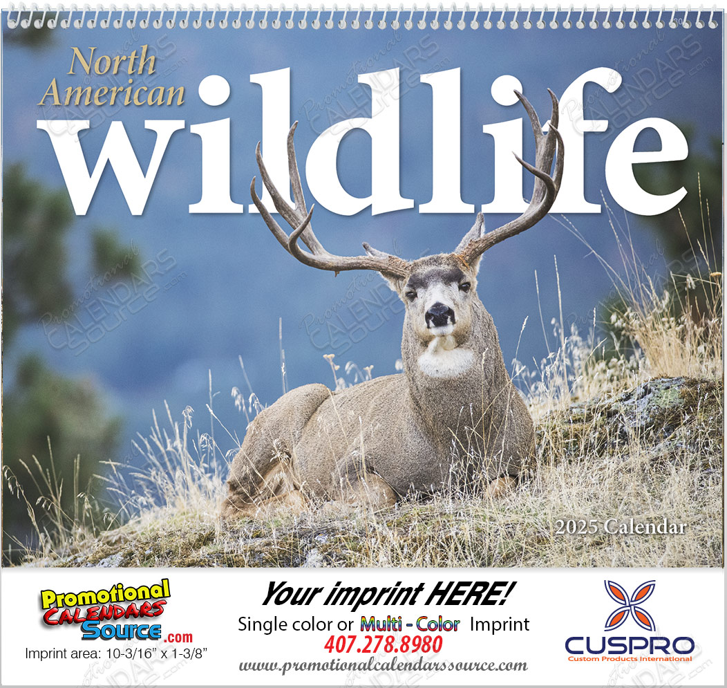 North American Wildlife Promotional Calendar 