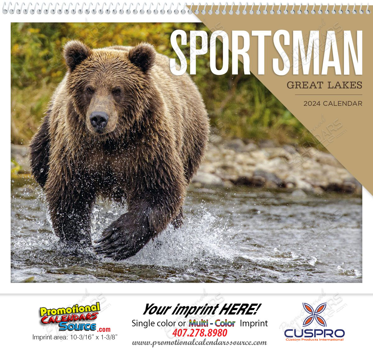 Great Lakes Sportsman Promotional Calendar 