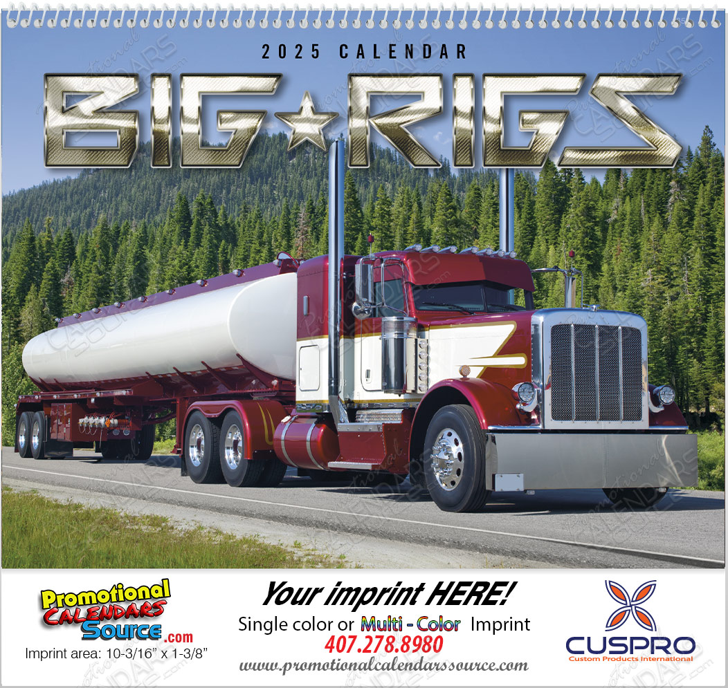 Big Rigs Promotional Calendar 