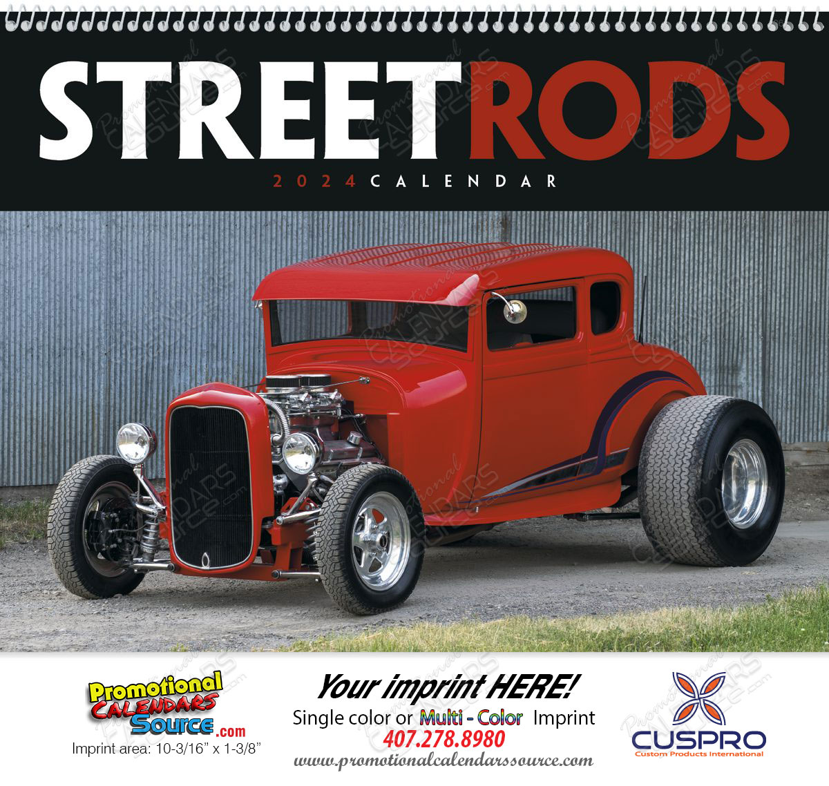 Street Rods Promotional Calendar 