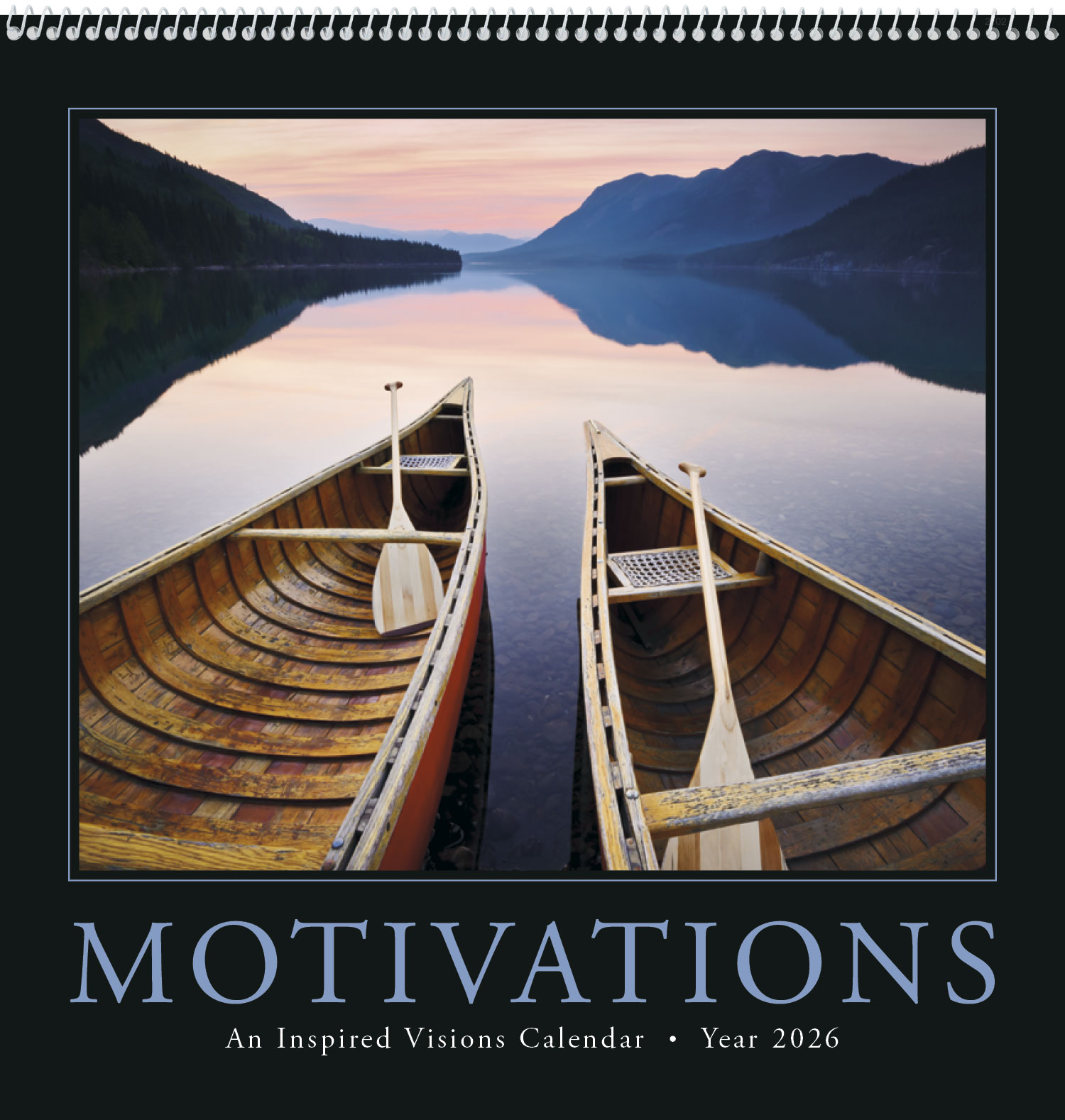 Motivations Promotional Calendar , UV Coated Calendar, Size 12x25