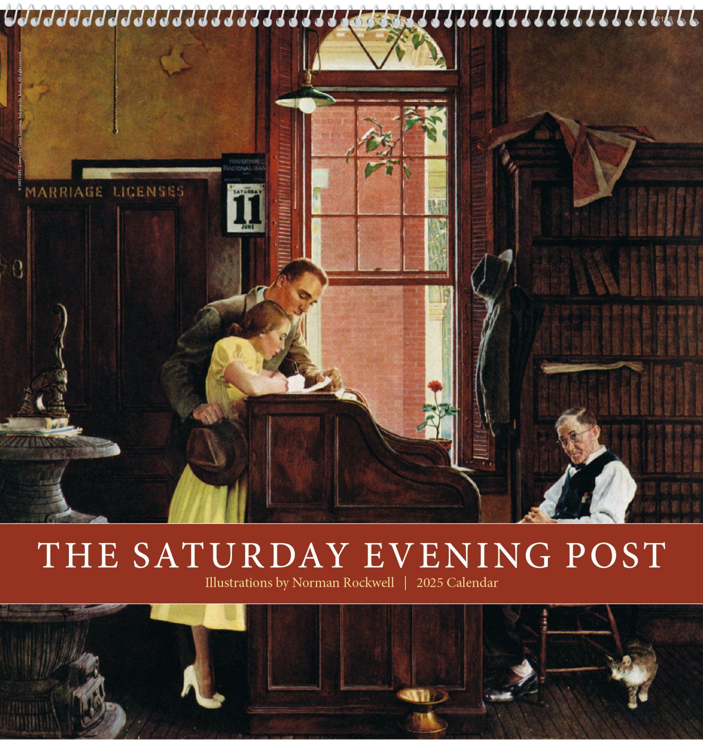 The Saturday Evening Post Large Format Calendar