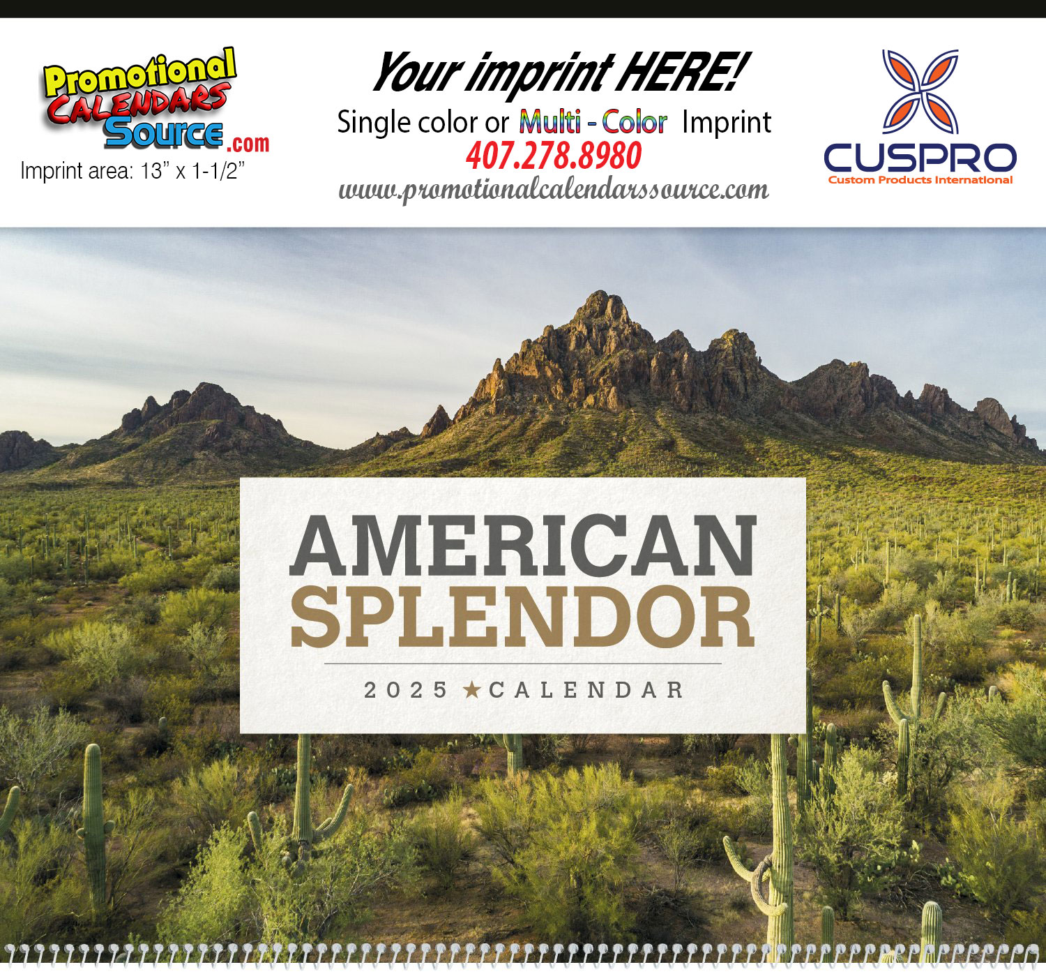 American Splendor Promotional Calendar 