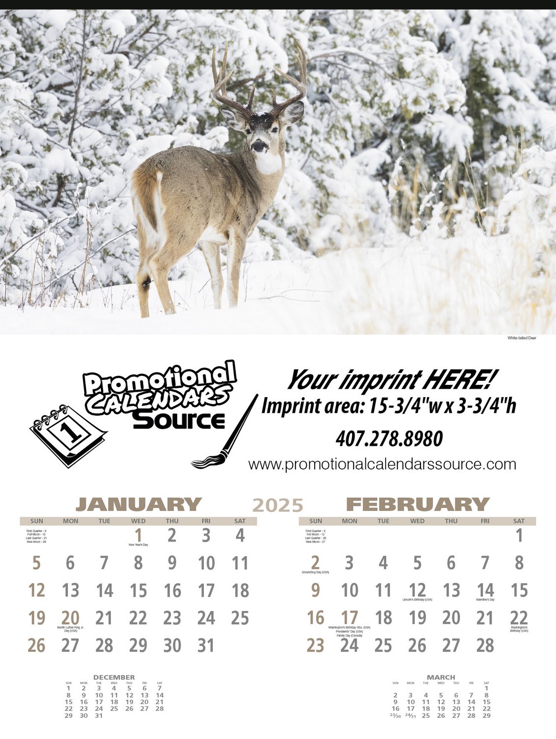 Wildlife Promotional Calendar 