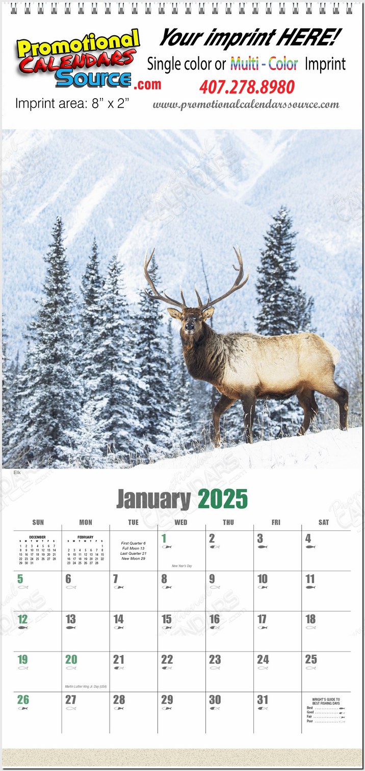 Sportsman Promotional Wall Calendar 