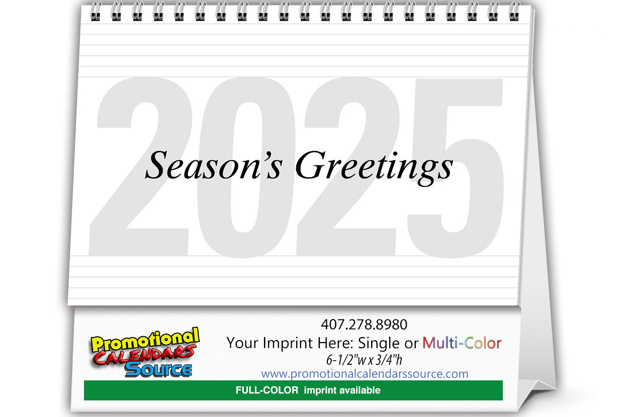 Large Econo Promotional Desk Calendar 