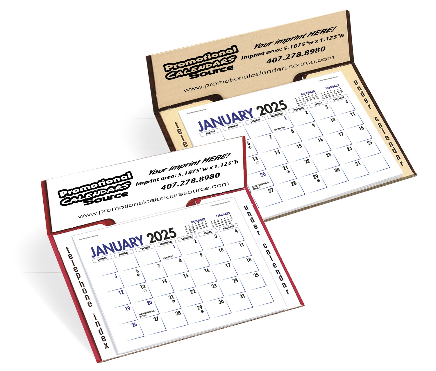 Memo Promotional Easel Desk Calendar