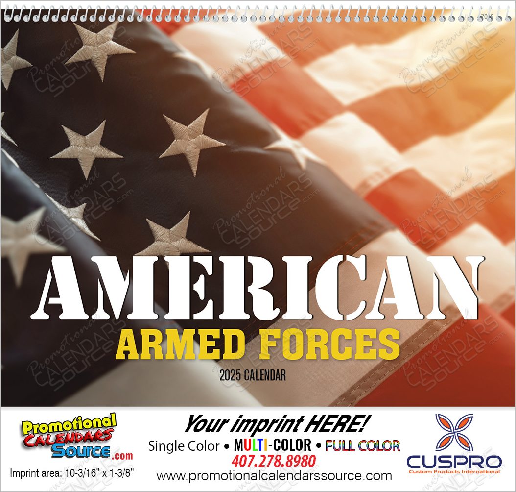 American Armed Forces Calendar, , Spiral