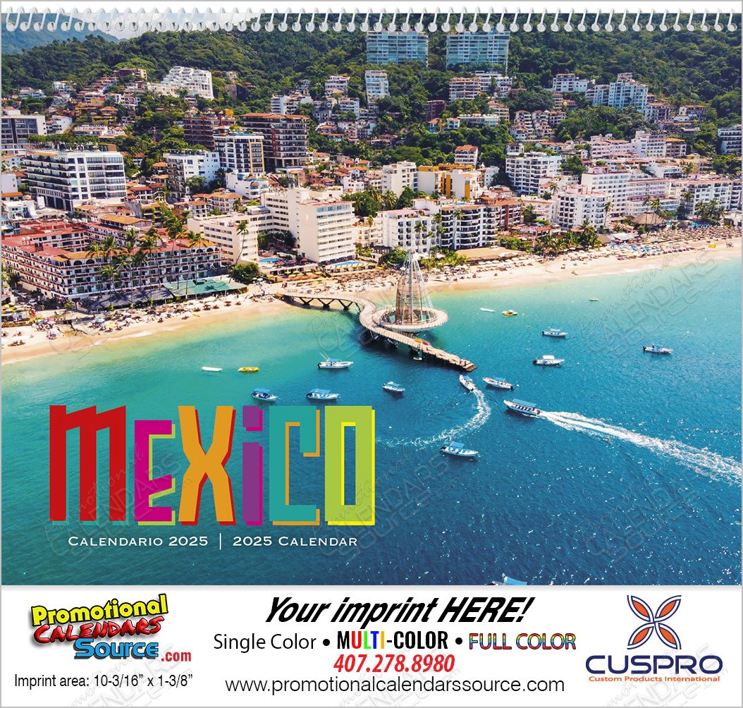 Mexico - Promotional Calendar  Spiral