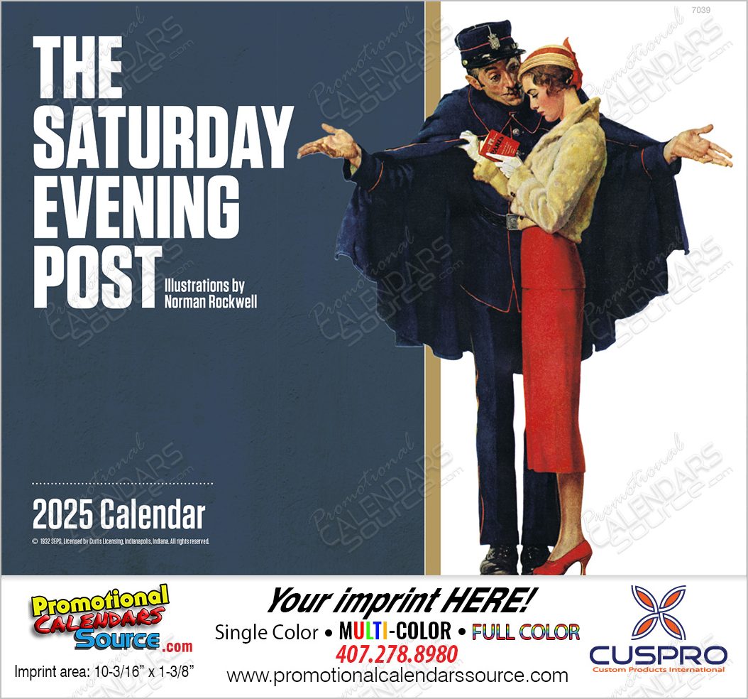 The Saturday Evening Post -Stapled Calendar 2