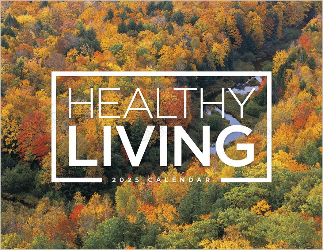 Healthy Living Promotional Calendar, Window 