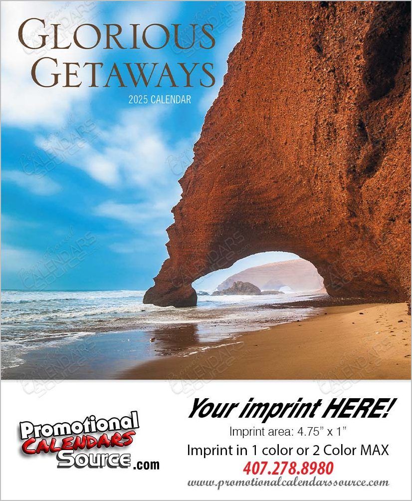 Glorious Getaways Mini Promotional Calendar 