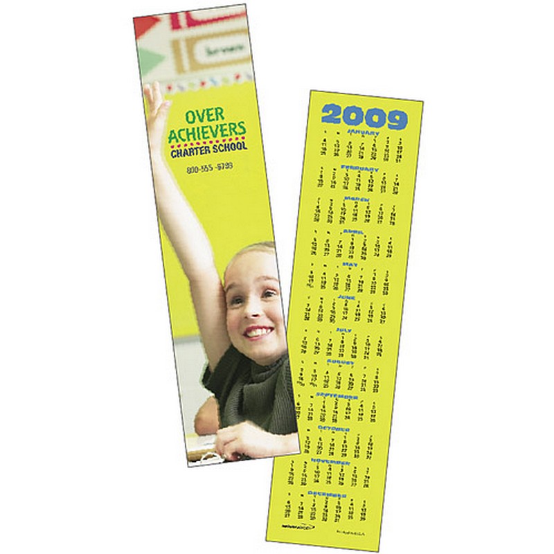 Custom Bookmark Promotional Calendar 