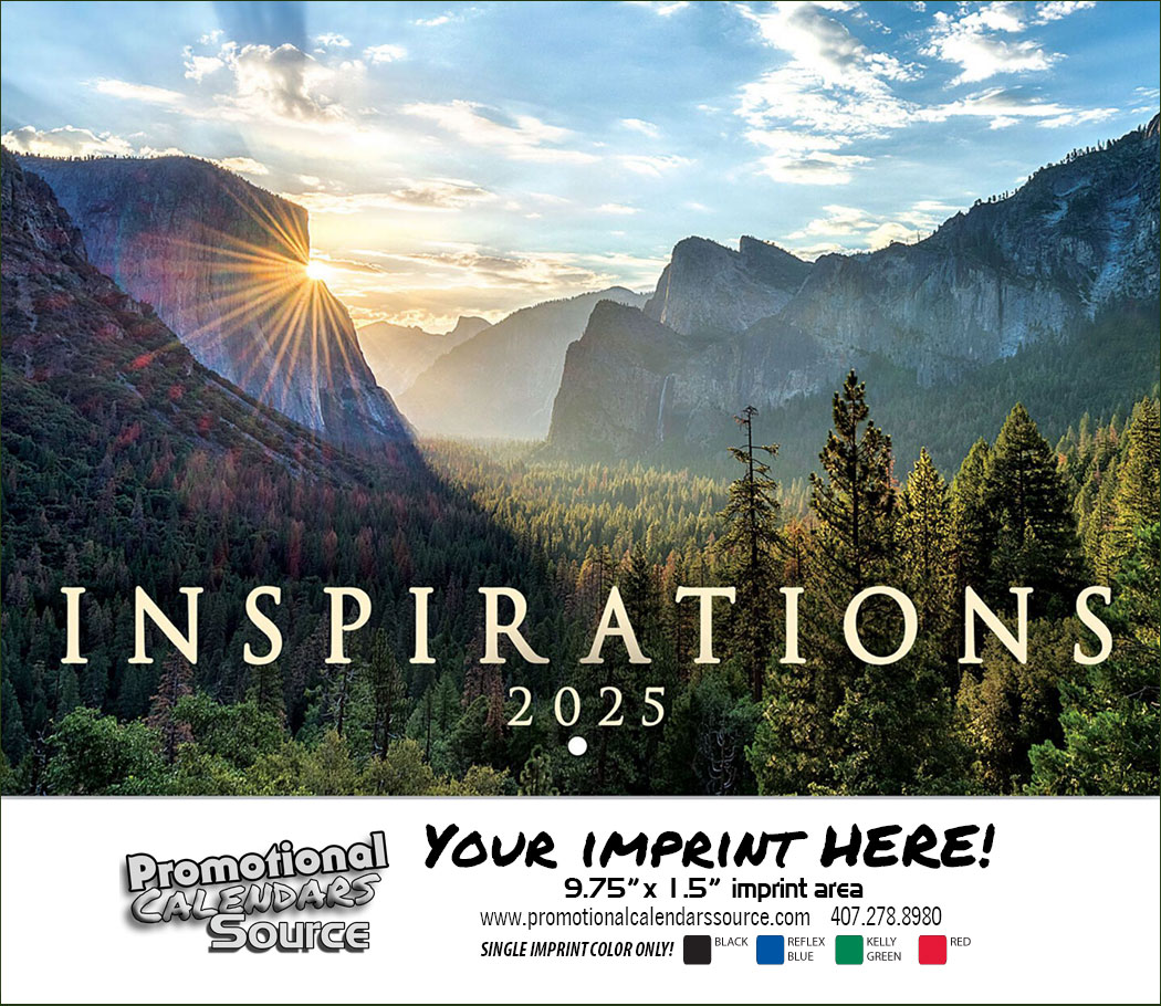 Inspirations  Wall Calendar  Stapled