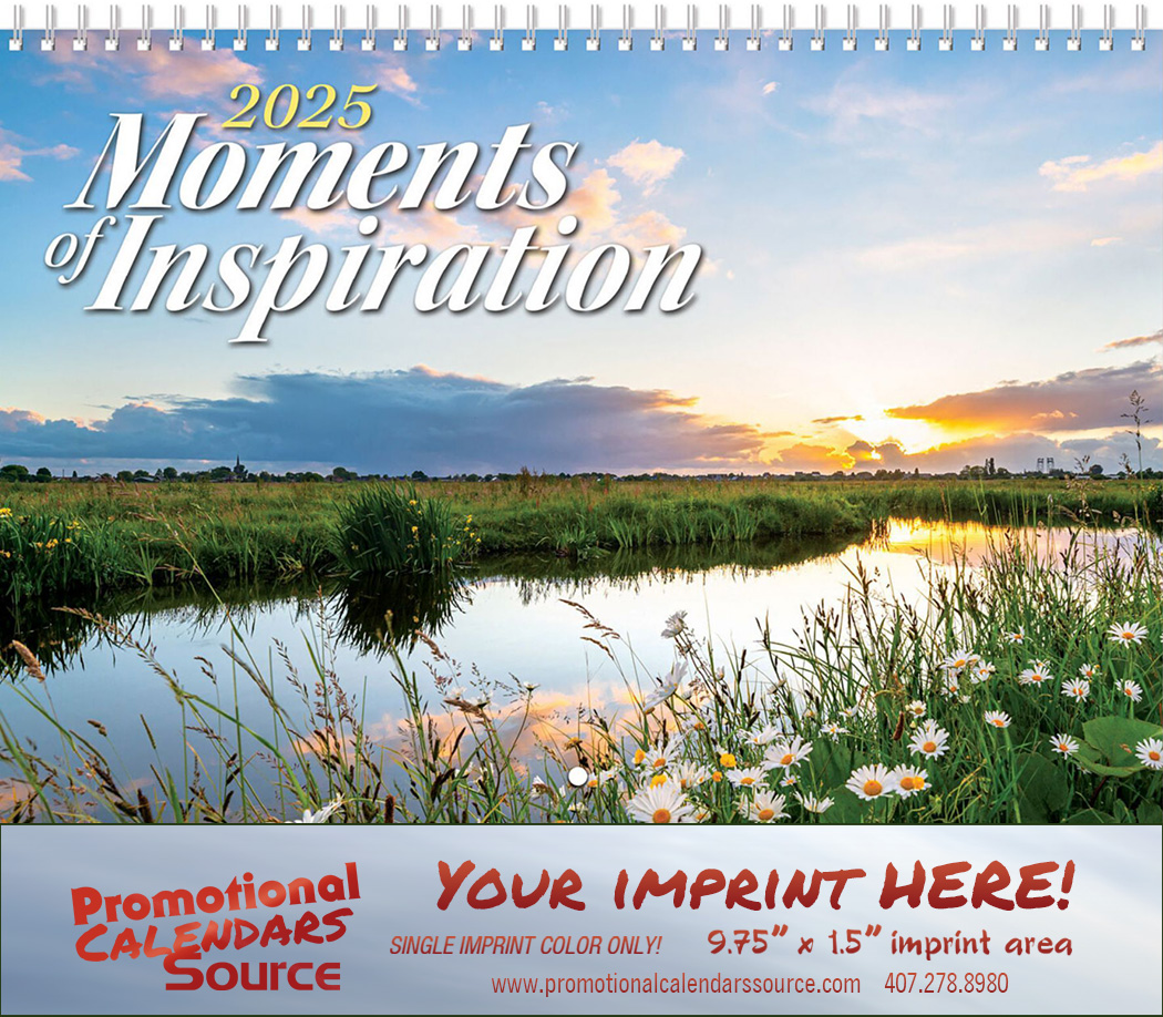 Moments of Inspirations Calendar with Spiral Binding