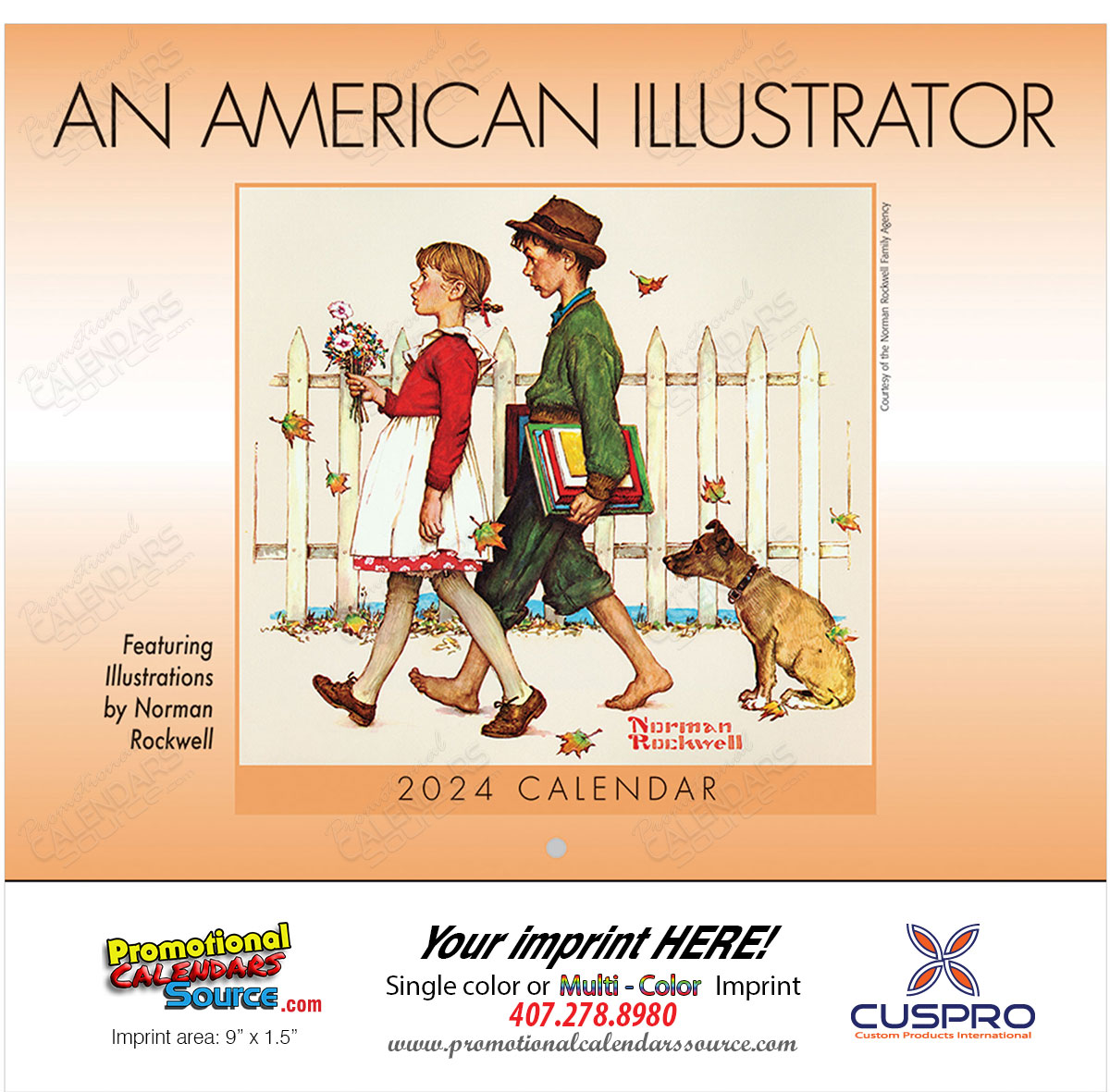 An American Illustrator Promotional Calendar 
