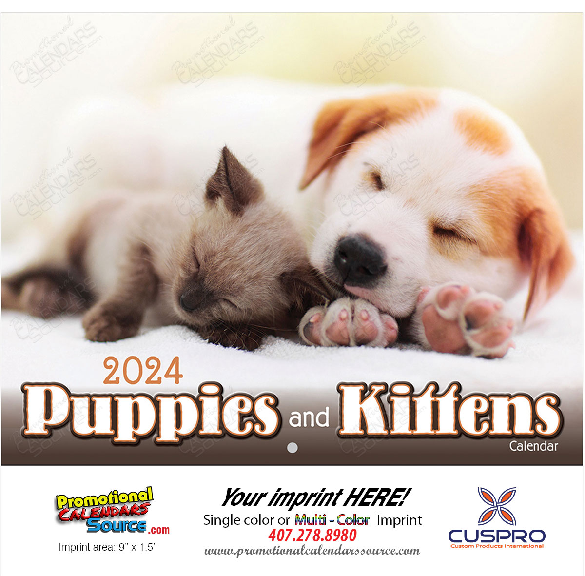Puppies & Kittens Promotional Calendar 