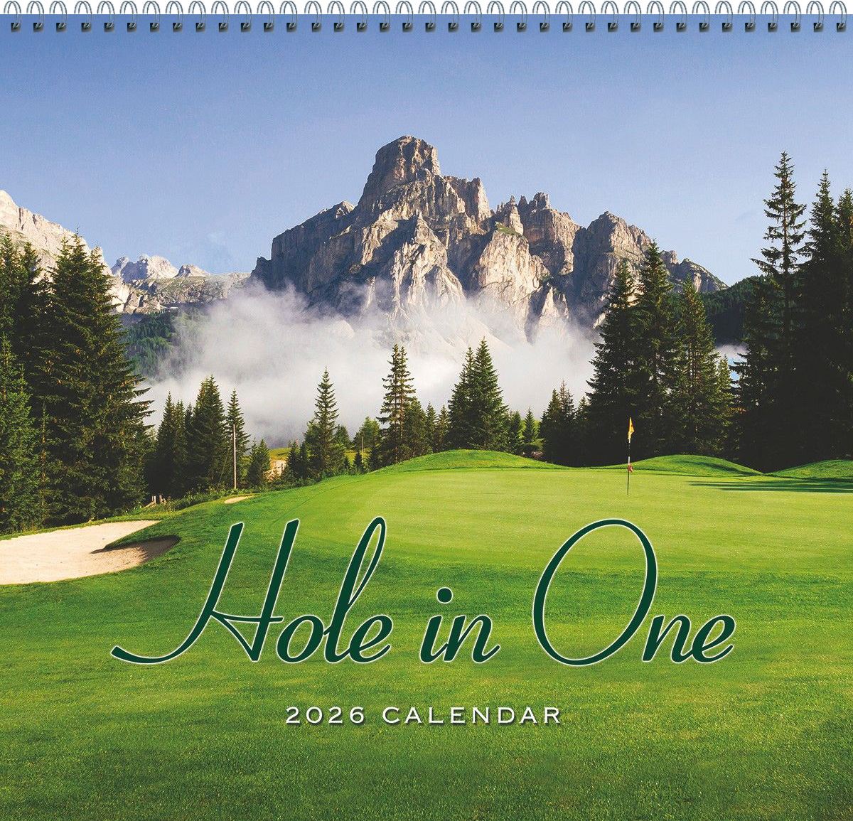 2026 Promotional Golf Calendar  Scenic Courses, Custom Imprint