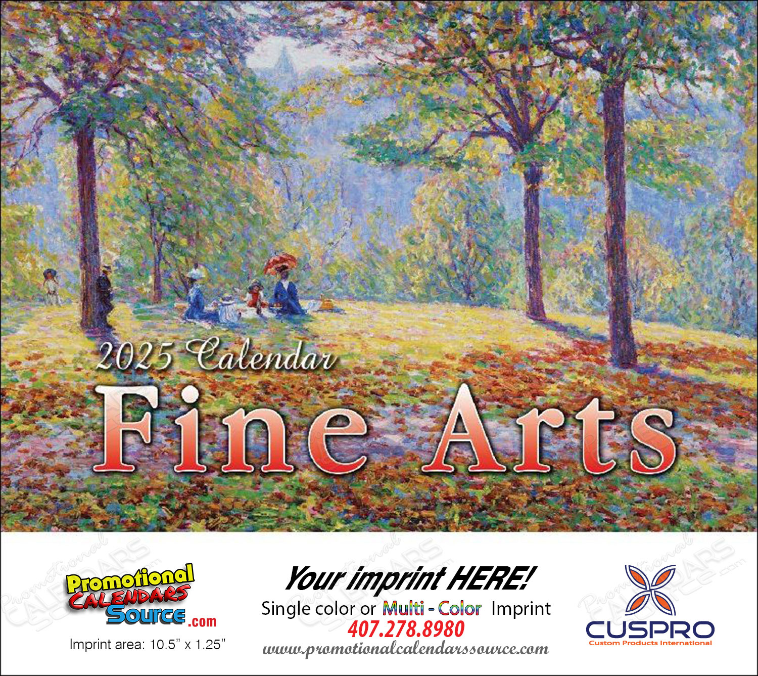 Fine Arts Calendar 2024 - Stapled