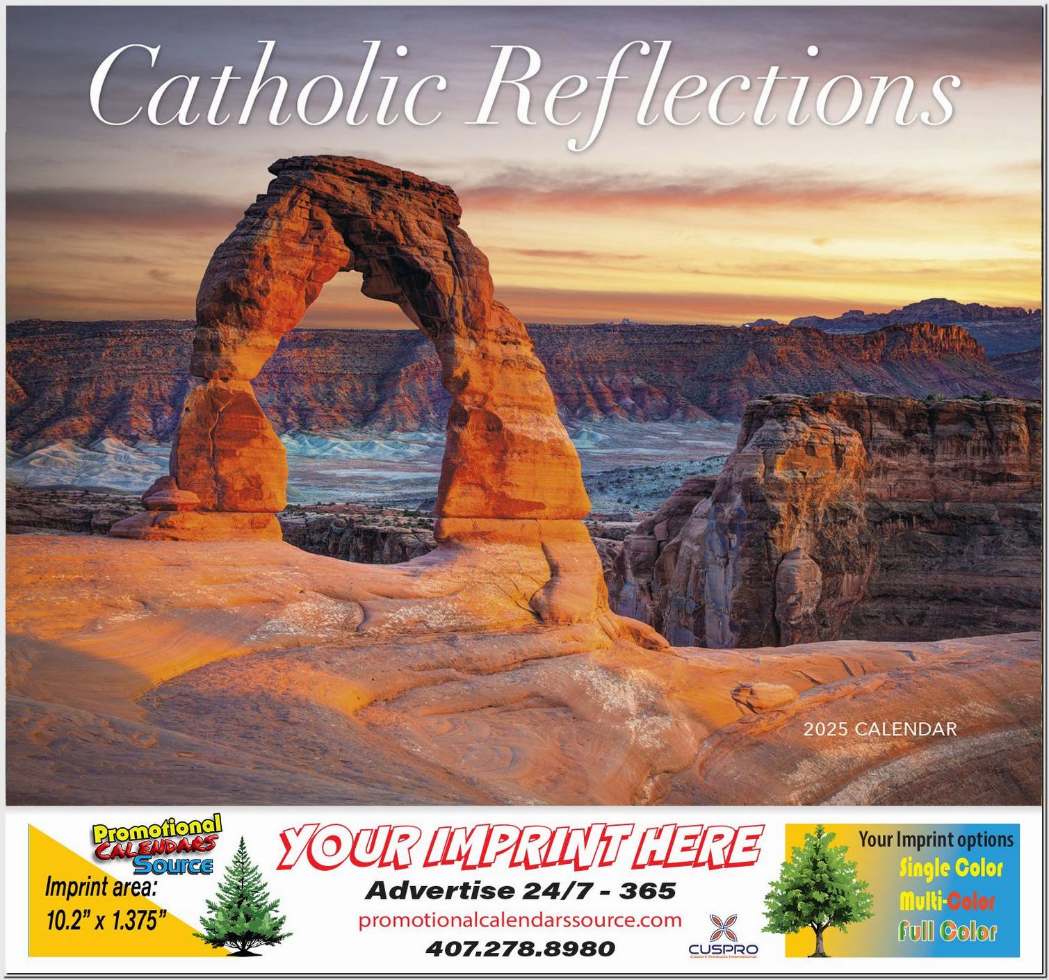 Catholic Reflections Promotional Calendar  - Stapled