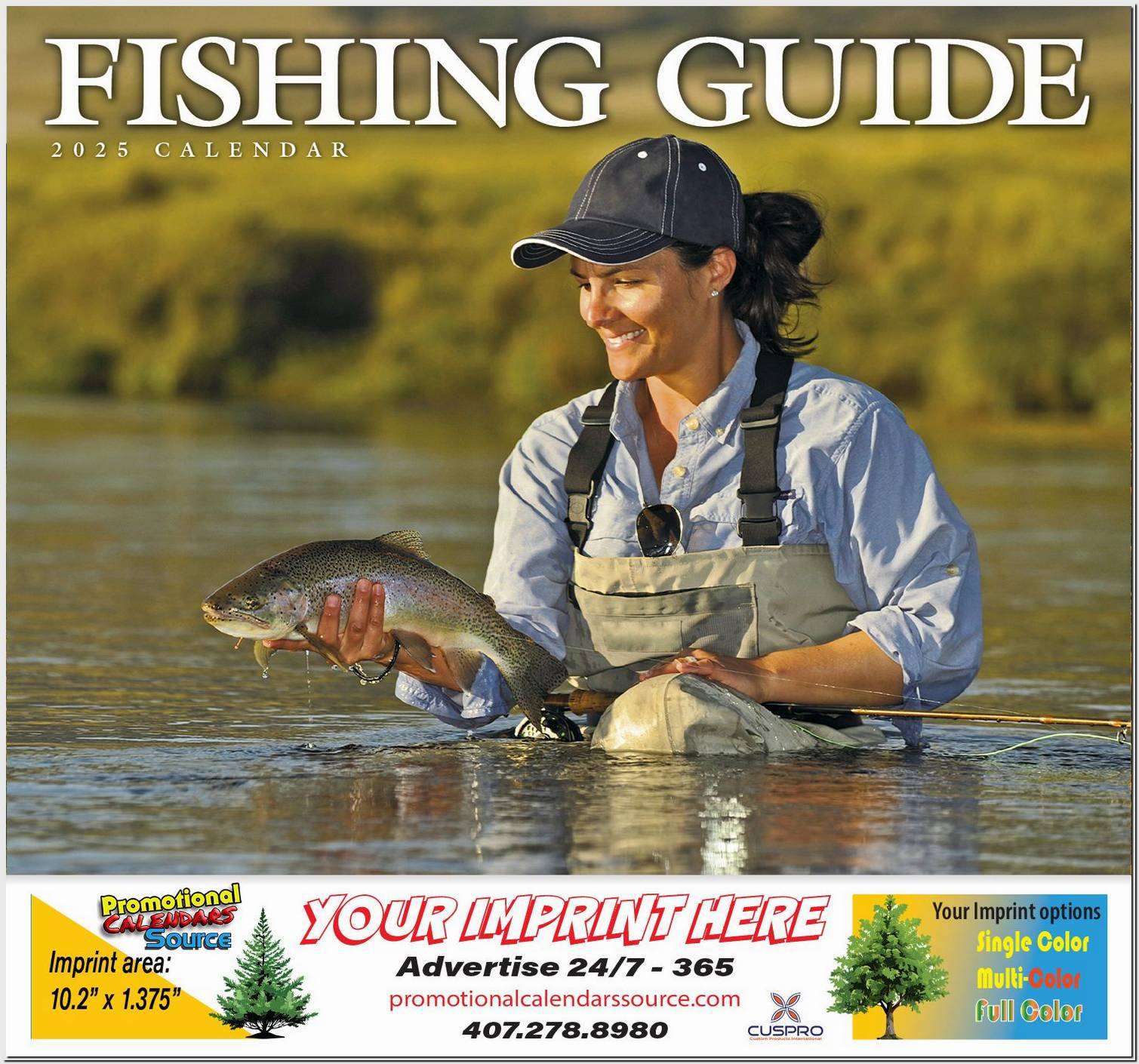 Fisherman’s Guide Promotional Calendar  - Stapled