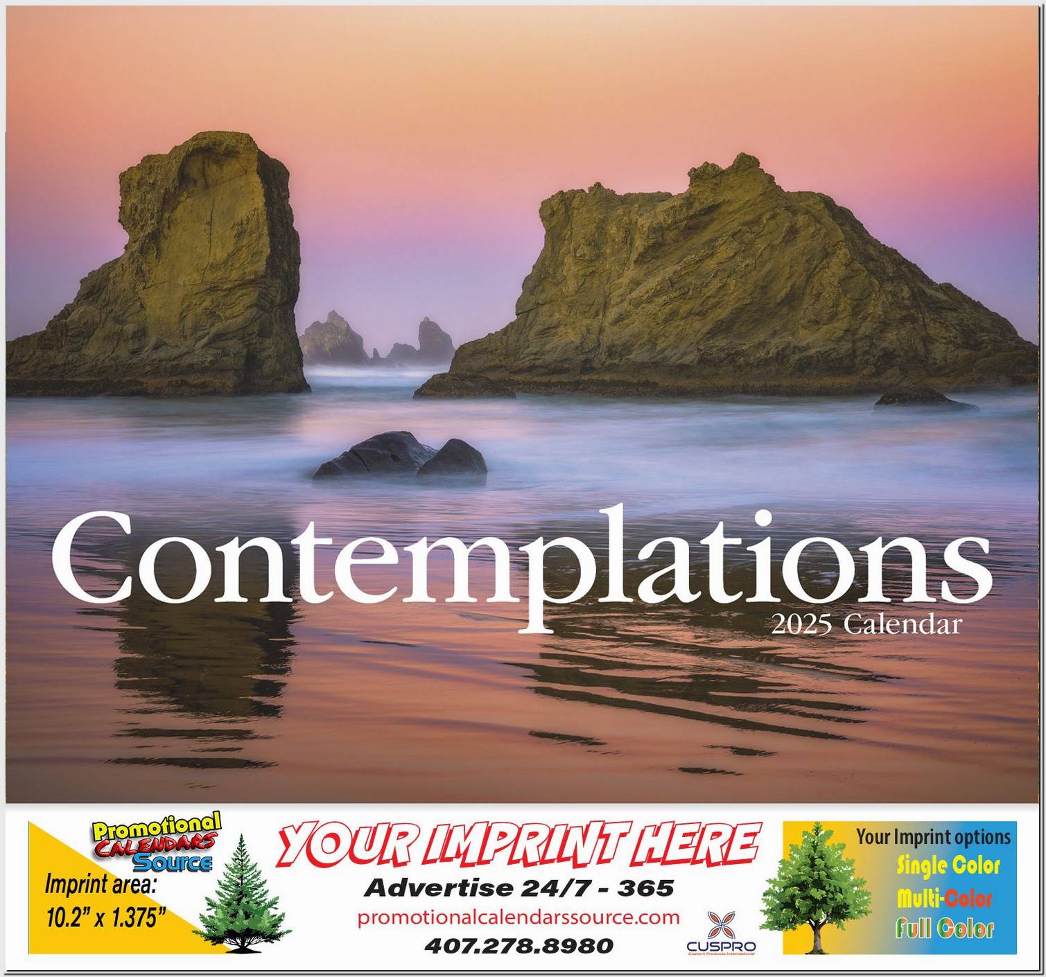 Contemplations Promotional Calendar  Stapled