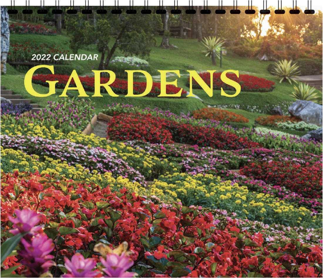 Gardens 3 Month View Promotional Calendar
