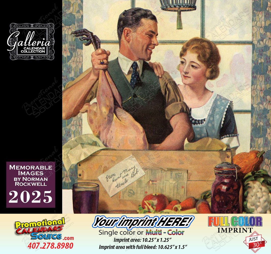 Norman Rockwell Memorable Images Art Calendar, 