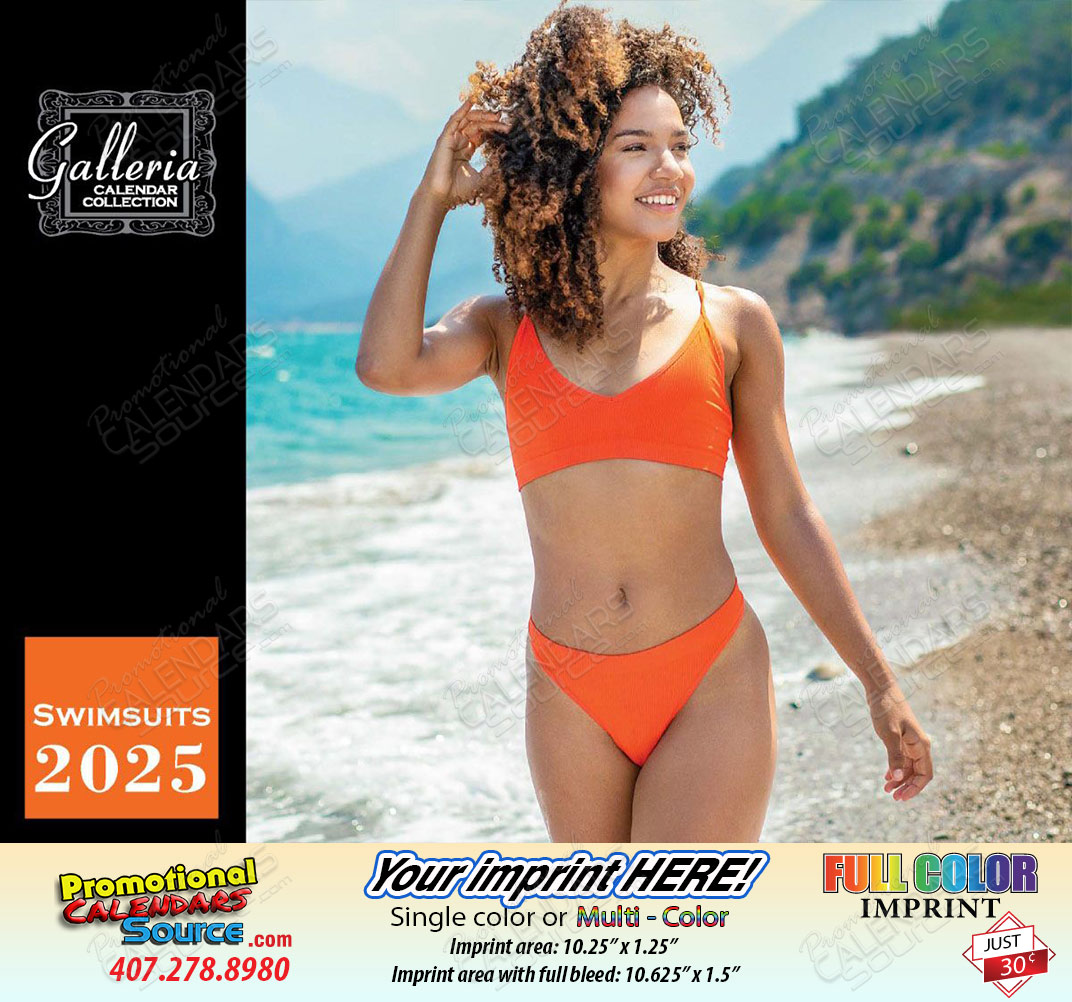 Swimsuits Models Wall Calendar 