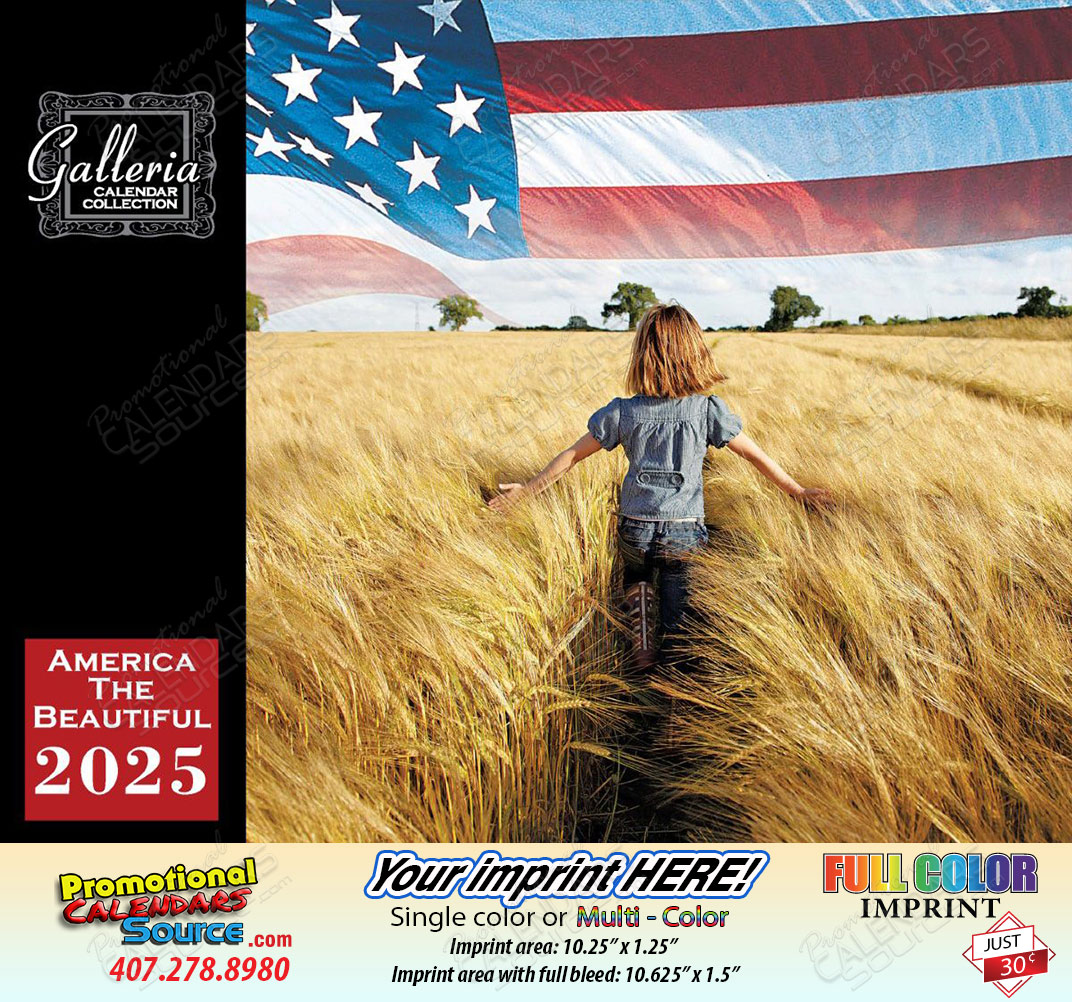 America the Beautiful Calendar 