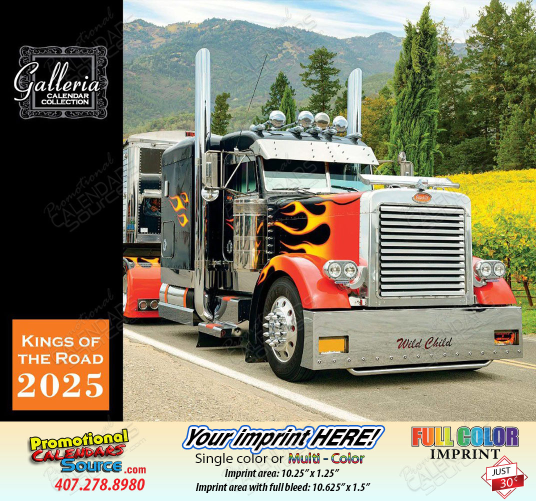 Kings of the Road Trucks Calendar 