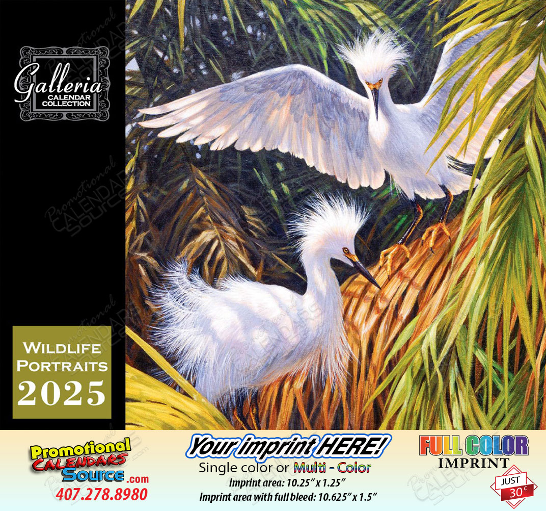 Wildlife Portraits Art Value Calendar