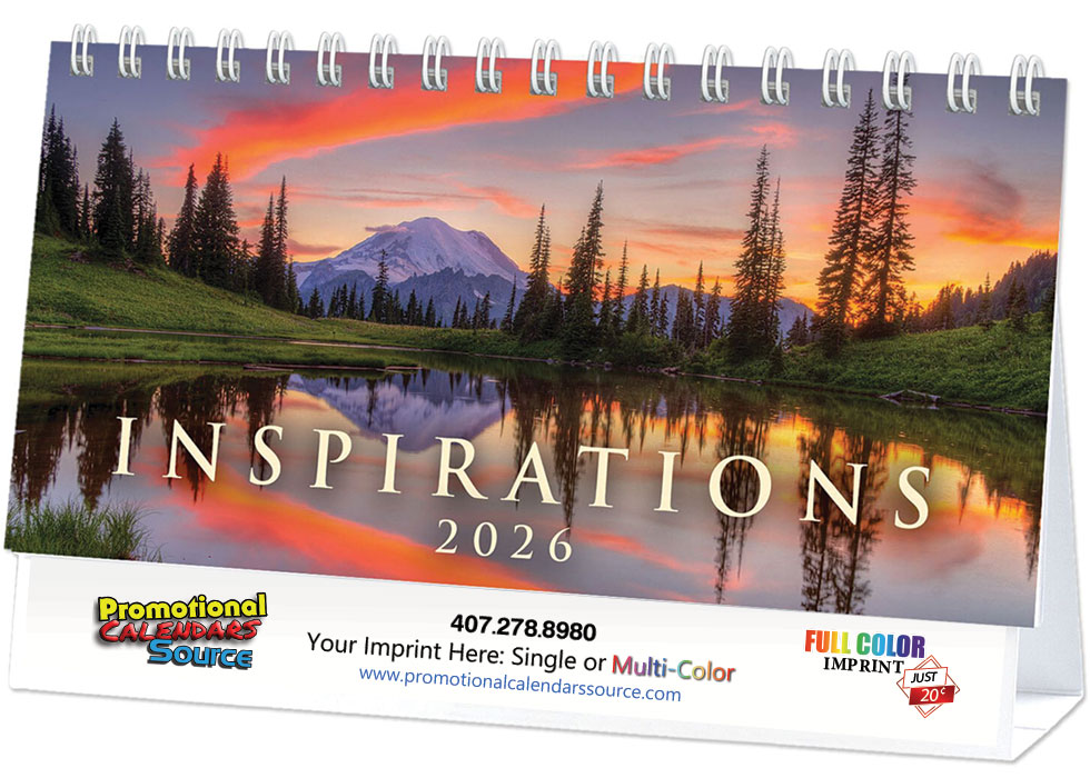 Inspirations Promotional Desk Calendar