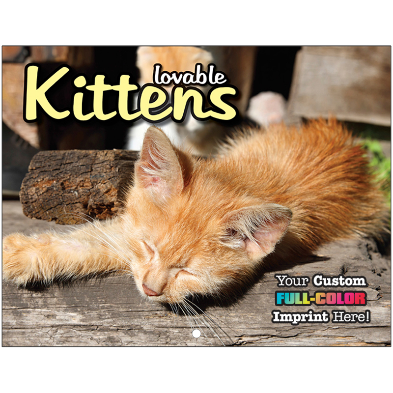 Kittens Promotional Mini Custom Calendar