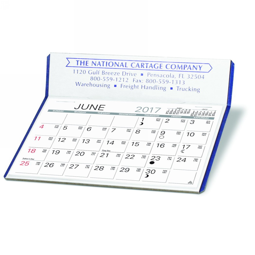 Vigilant Nu-Leth-R Desk Calendar