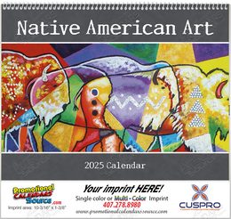 Native American Art Promotional Calendar 