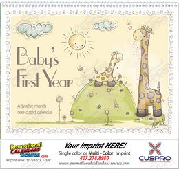 Baby s First Year by Robin Roderick Promotional Calendar 