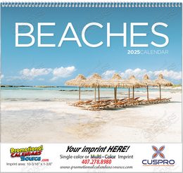 Scenic Beaches Promotional Calendar 