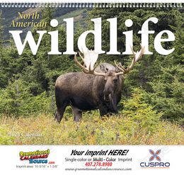 North American Wildlife Promotional Calendar 