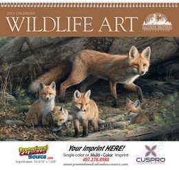 Wildlife Art by the Hautman Brothers Promotional Calendar 