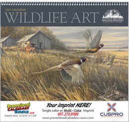 Wildlife Art by the Hautman Brothers Promotional Calendar 