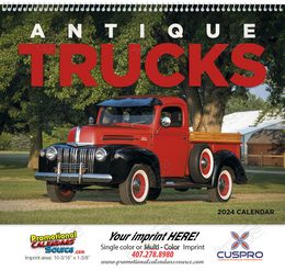 Antique Trucks Promotional Calendar 