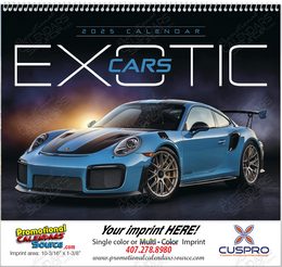 Exotic Cars Promotional Calendar 