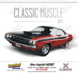 Classic Muscle Cars Promotional Calendar 