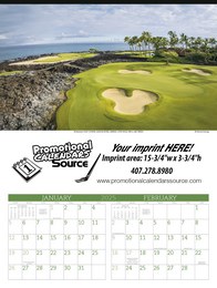 Executive Golf Promotional Calendar 