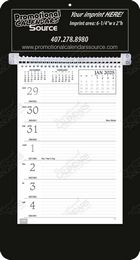 Promotional Weekly Memo Calendar  - Black