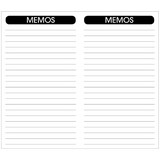 Memo Book Refill