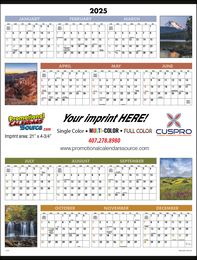 Scenic Span-A-Year Promotional Wall Calendar 22